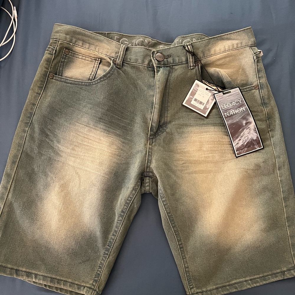 Legacy nation faded shorts brand new with tags